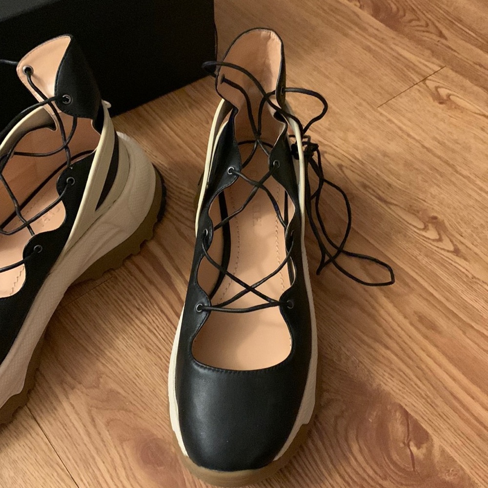 Coach lace up Ballerina Sneakers